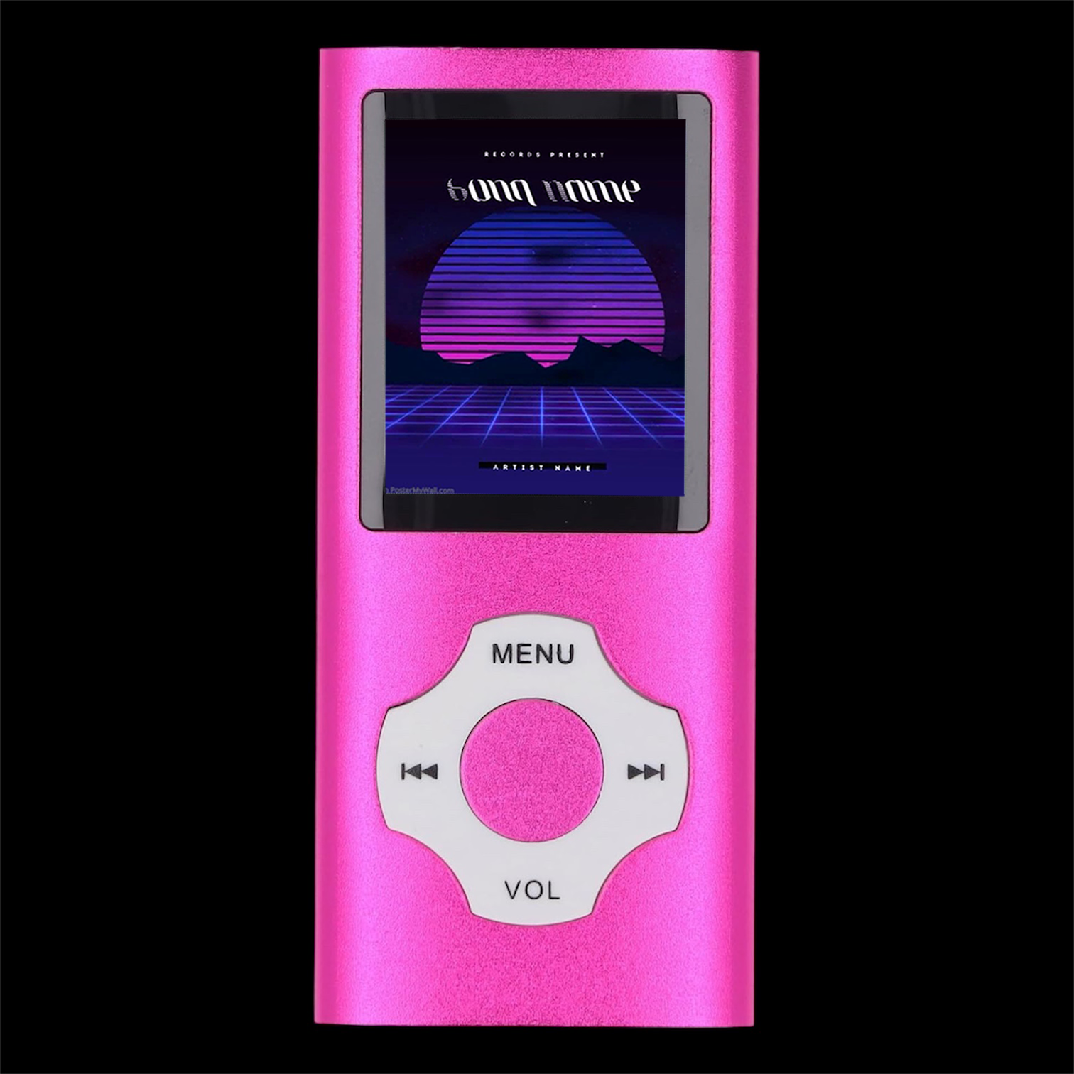 Playr One – Mp3 Bluetooth Player im 2000s-style