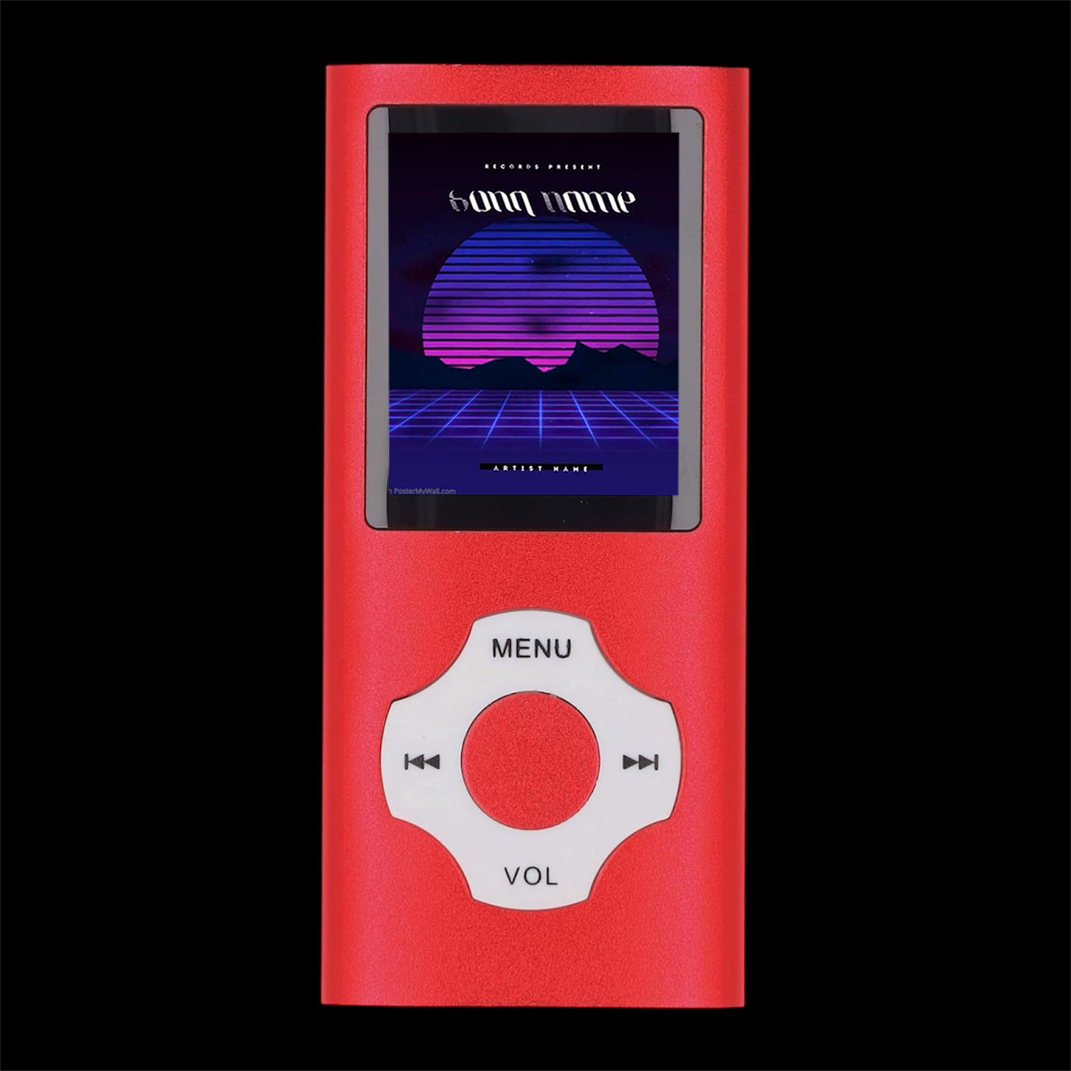 Playr One – Mp3 Bluetooth Player im 2000s-style