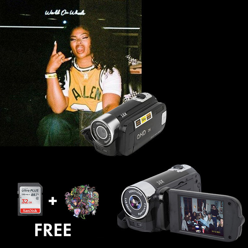 The2KCorder – 2K Camcorder with Flip Screen