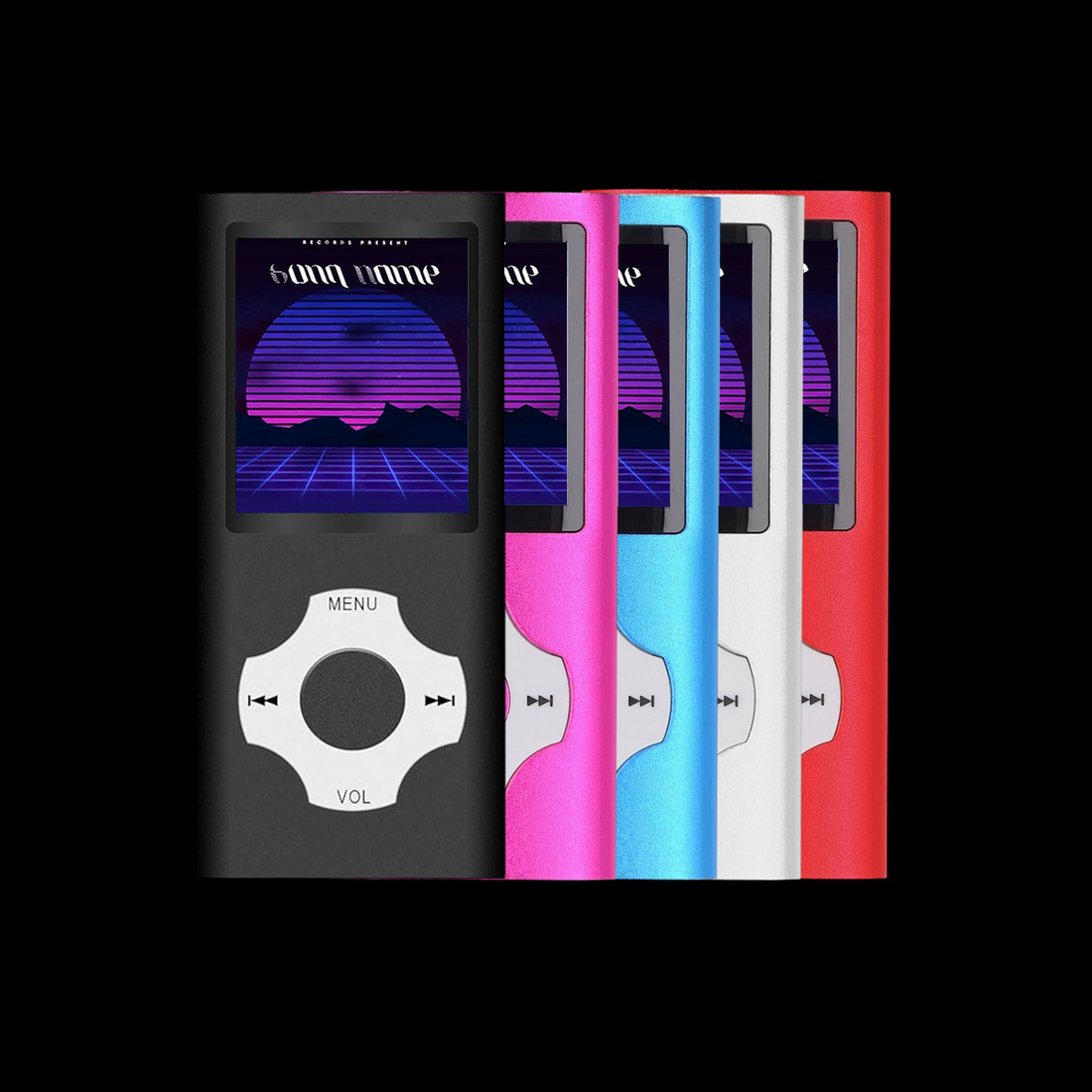 Playr One – Mp3 Bluetooth Player im 2000s-style